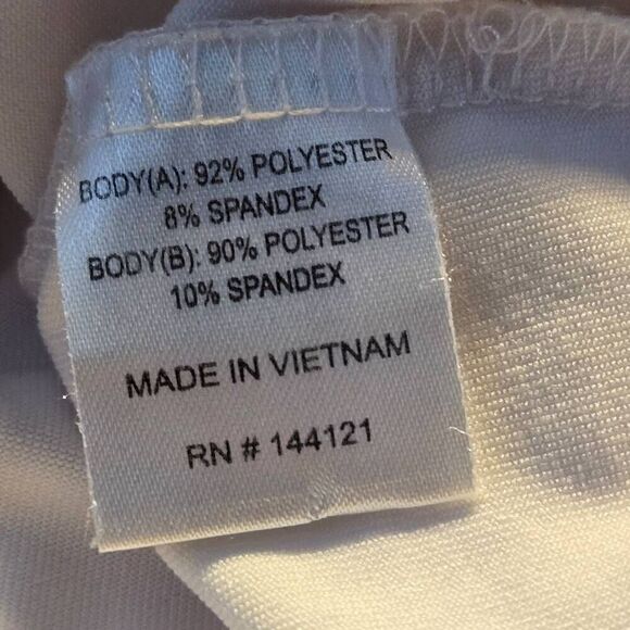 Bette & Court Womens Elastic Waist Multi-Color Floral Athletic Skort Medium - Picture 12 of 13